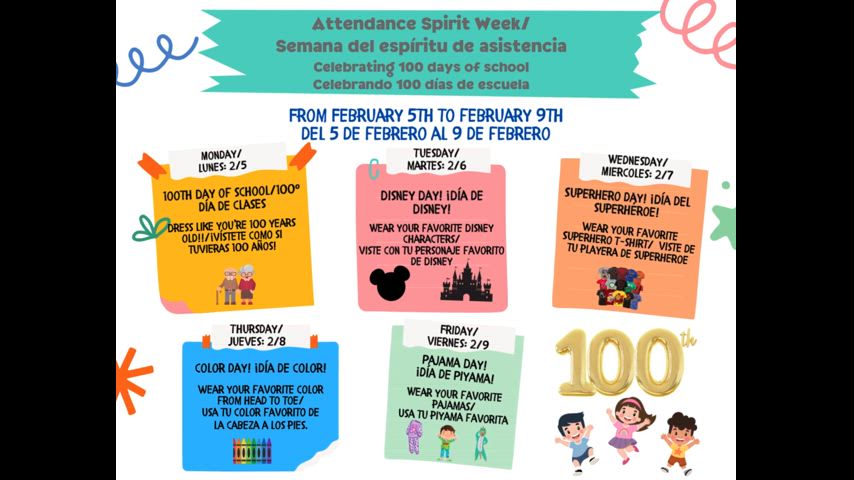 a video for spirit week