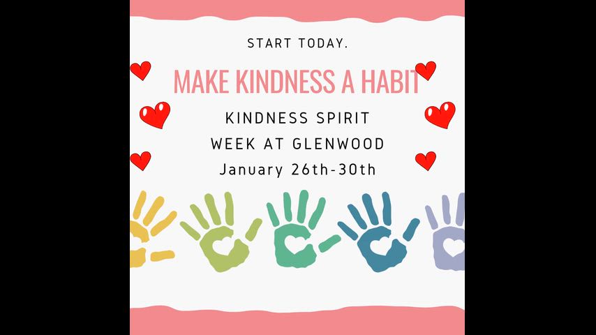 Have a great week Glenwood Family! Week #21 January 26th, 2026 