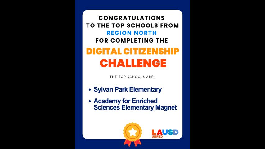 Video of Schools that won DigCit Challenge