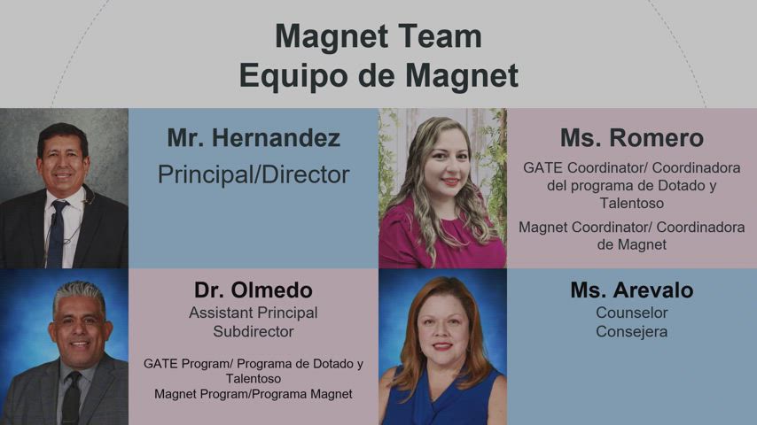 8th Grade Magnet Parent Meeting
