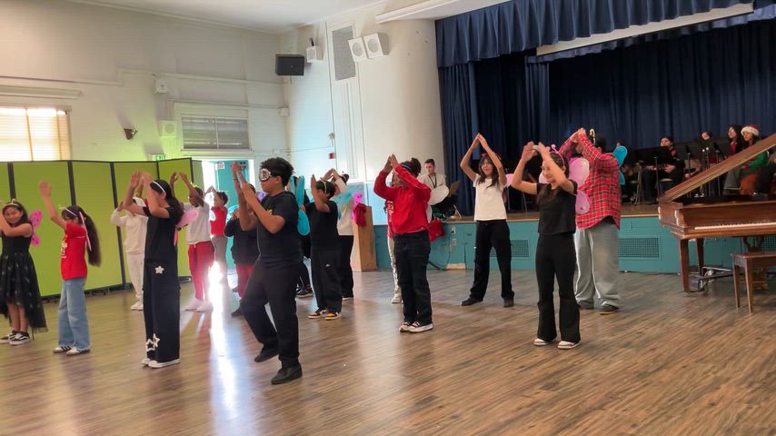 Winter Orchestra Performance, Ms. Lopez’ room Dance 2025