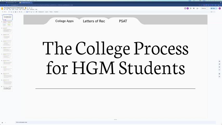 HGM Zoom