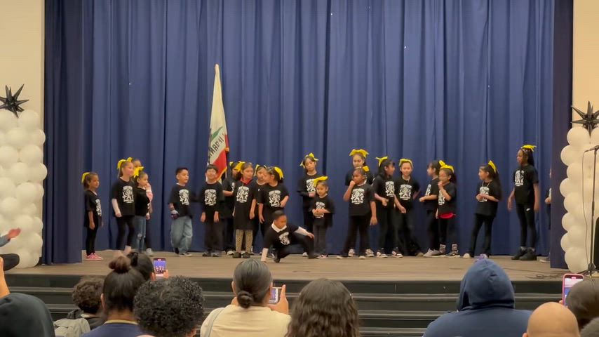 Lizarraga's TK-5th Grade Hip Hop Performance