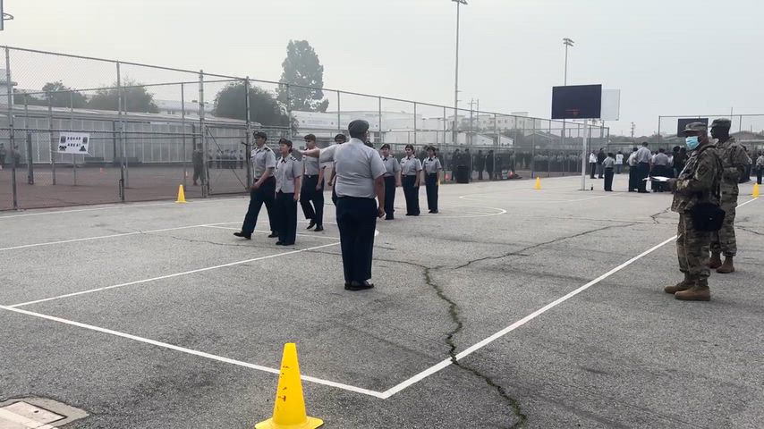 VNHS All City JROTC Squad Drill Team Competition