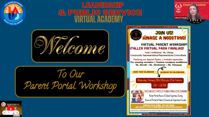 Parent workshop