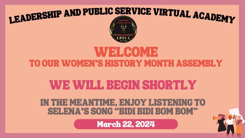  Women's History Month Assembly