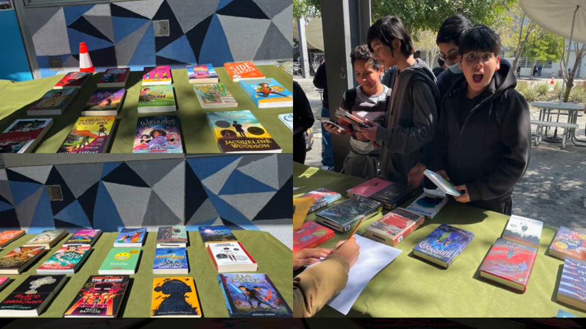 CIS Book Giveaway Thank you! | William Jefferson Clinton Middle School