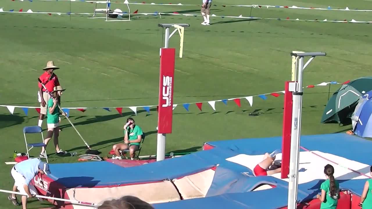 2014 CIF State Championships Girls Pole Vault Prelim Mater Dei High