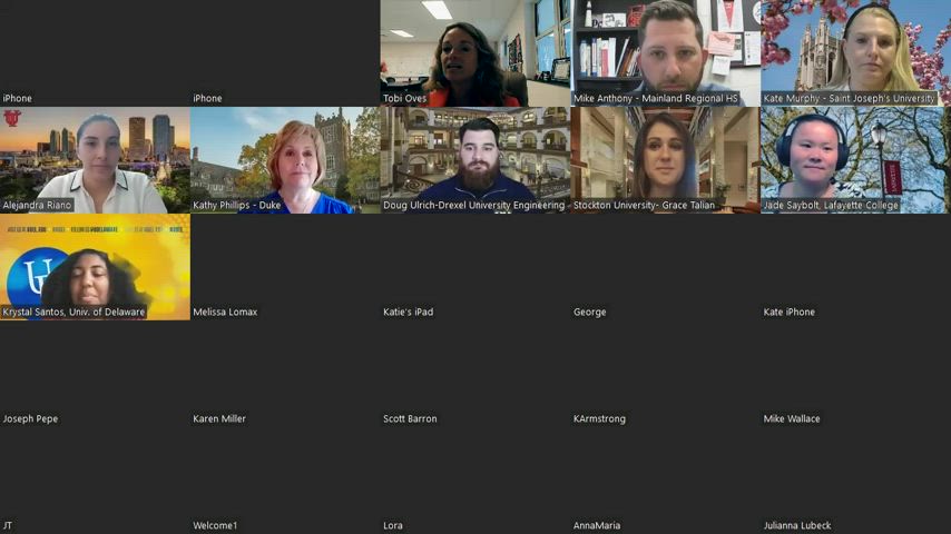 College Admissions Panel 2022