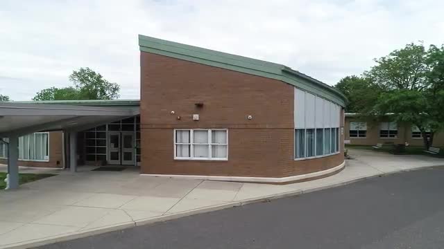 Main Entrance to Memorial School