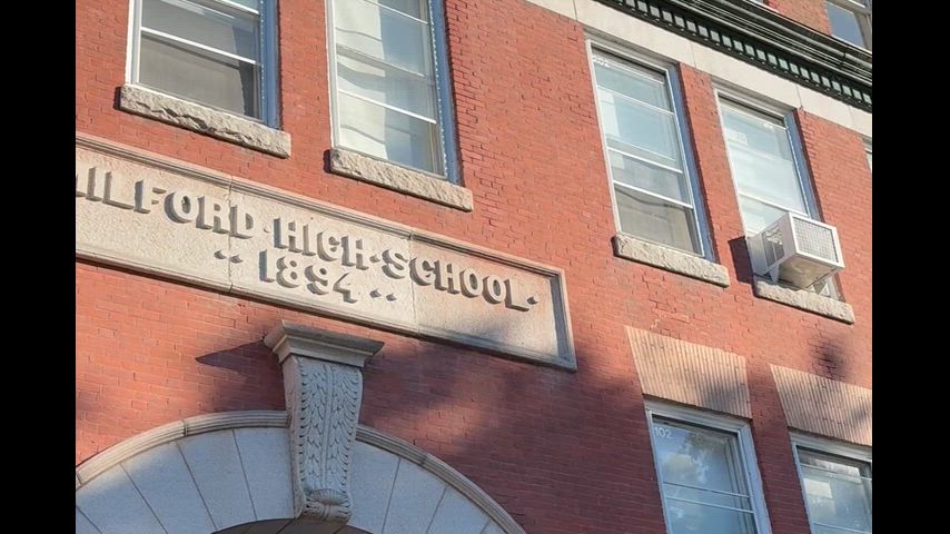 The Milford Office of Special Services is housed in the Old Bales School Building.