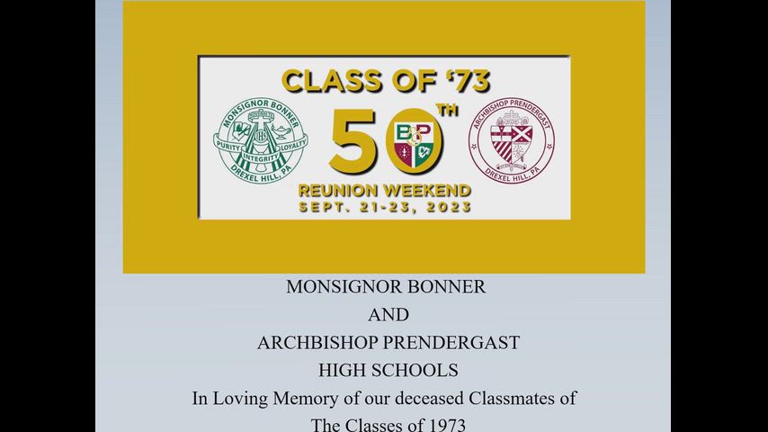 In Memory Of - Class of 1973