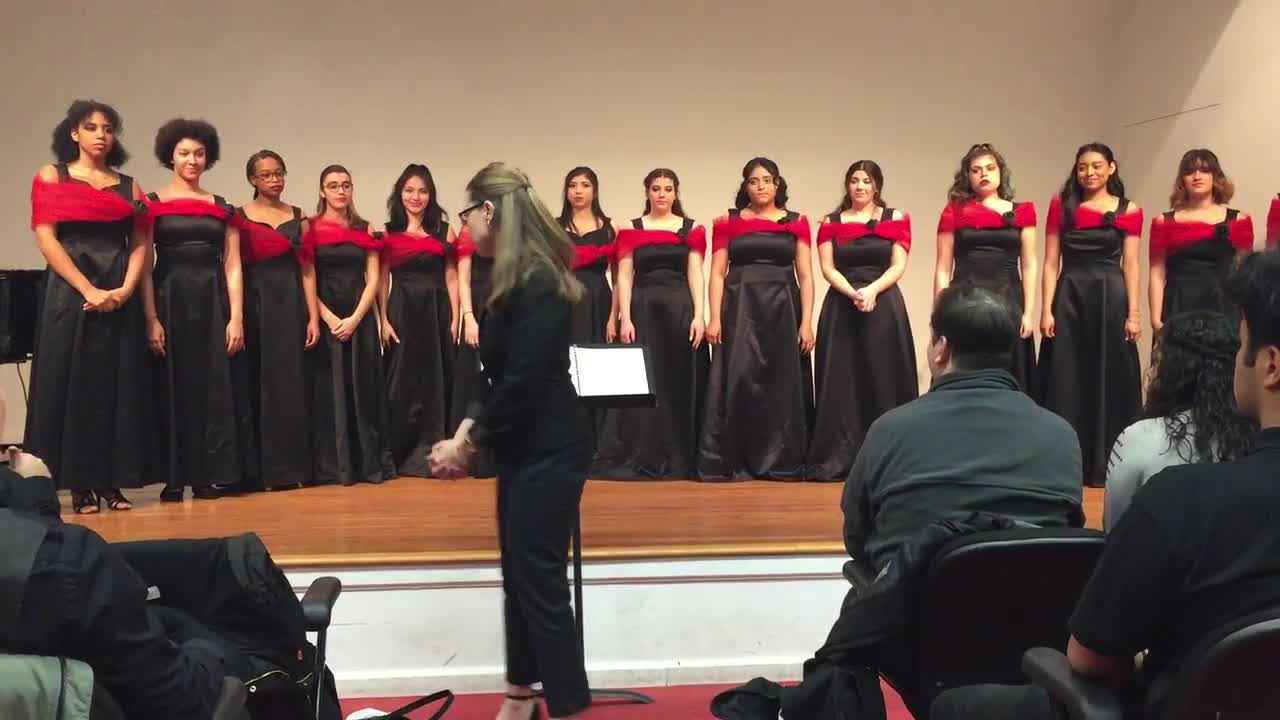 NBHS Ladies Ensemble 2019 North Bergen School District
