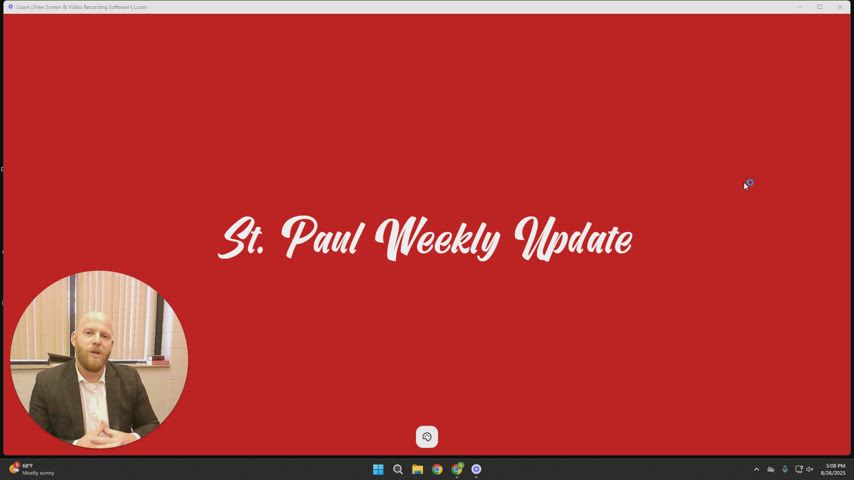 Mr. Gwinn Weekly Update 8.27.2025