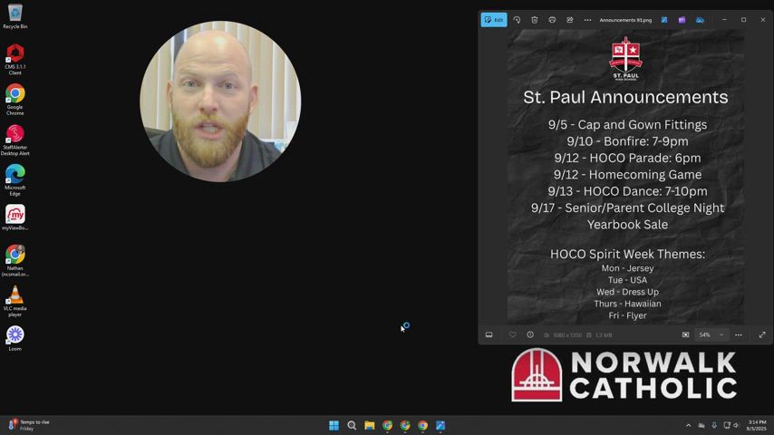 Mr. Gwinn Weekly Video Update 9.3.2025