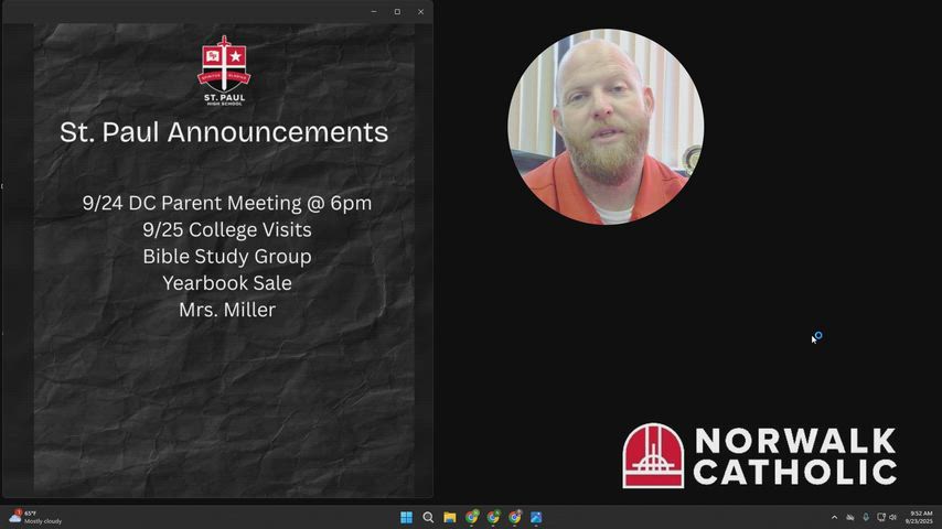 Mr. Gwinn Weekly Video Update 9.24.2025