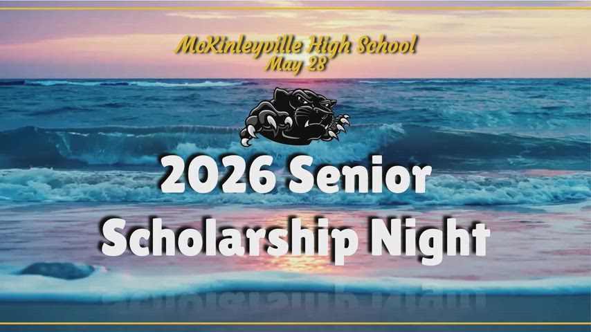 The video program for the 2026 MHS Senior Awards Night announcing the different awards students receive and them giving their thanks and sharing post graduation plans 