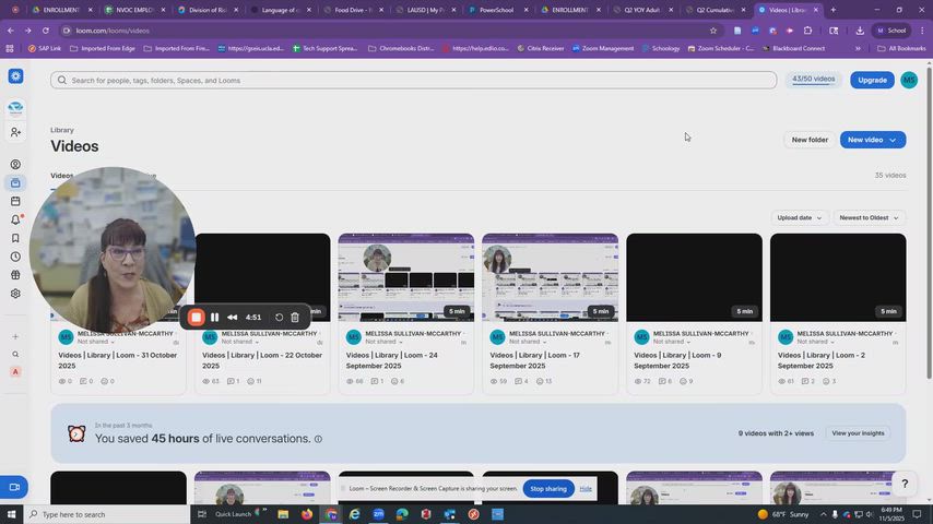 Principal's Weekly Update week of November 3 through 7 2025