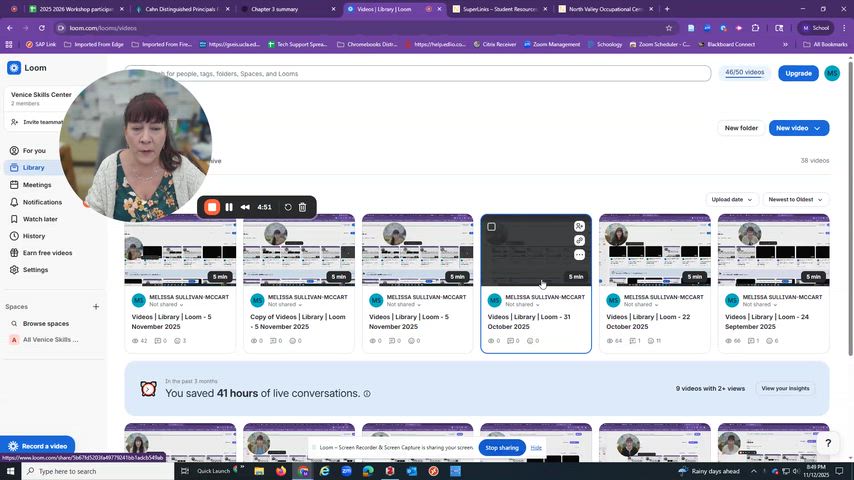 Principal's Weekly Update Video WEEKS of November 10th & 17th