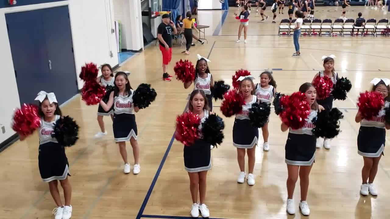 Cheer Volleyball Stanley G. Oswalt Academy