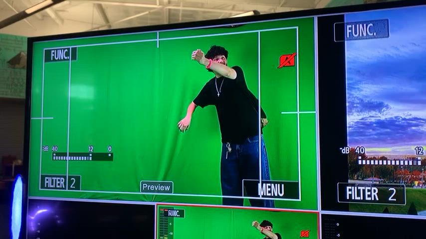 What is that giant doing to the Eiffel Tower?! 