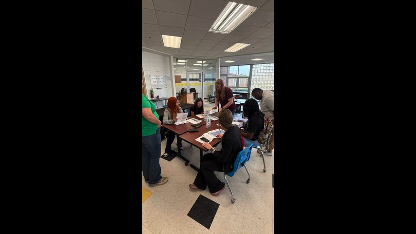 Video of students participating in the Real World experience