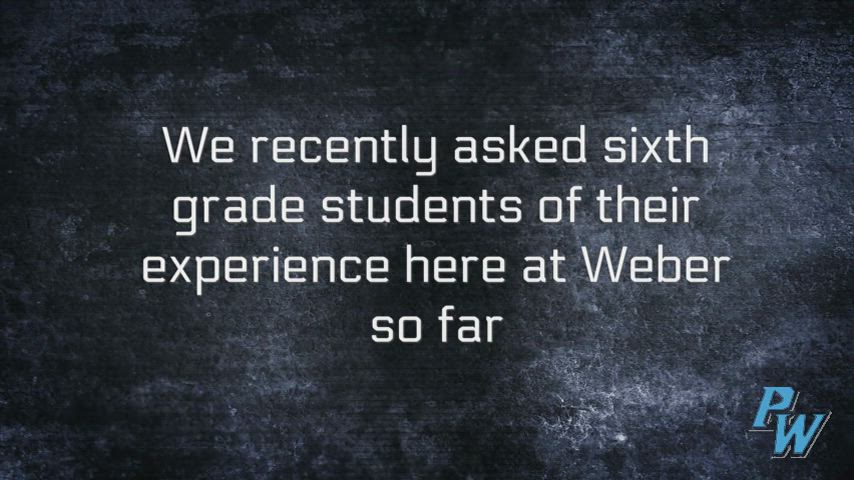 Welcome to Weber Middle School