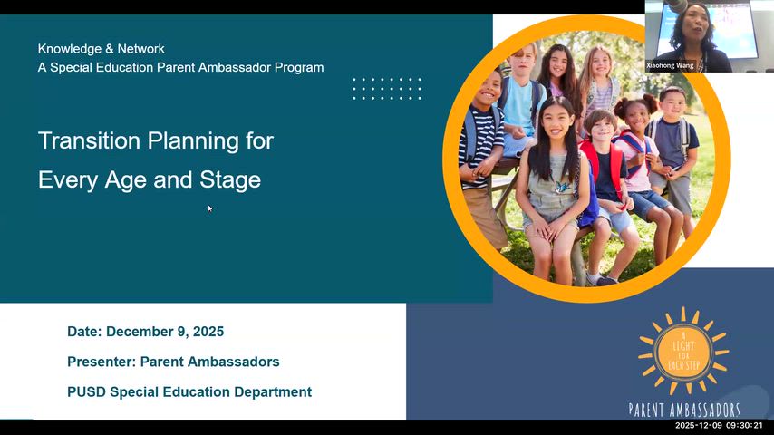 Transition Planning for Every Age and Stage