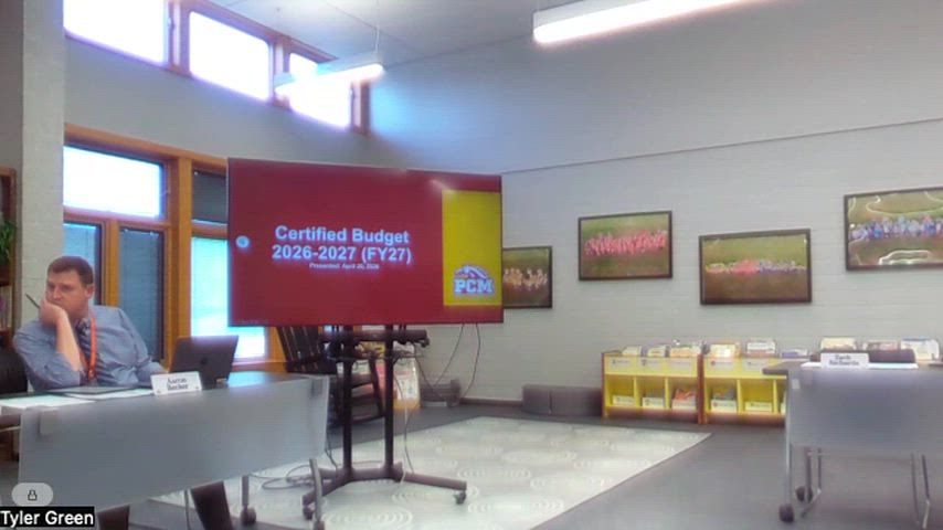 School Board Meeting - 4/20/2026