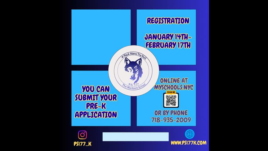 q r code, wolf mascot 