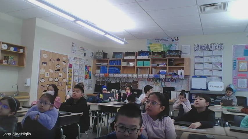 January broadcast of students