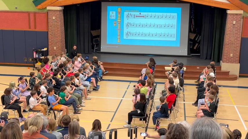 3rd Grade Recorder Informance 2026