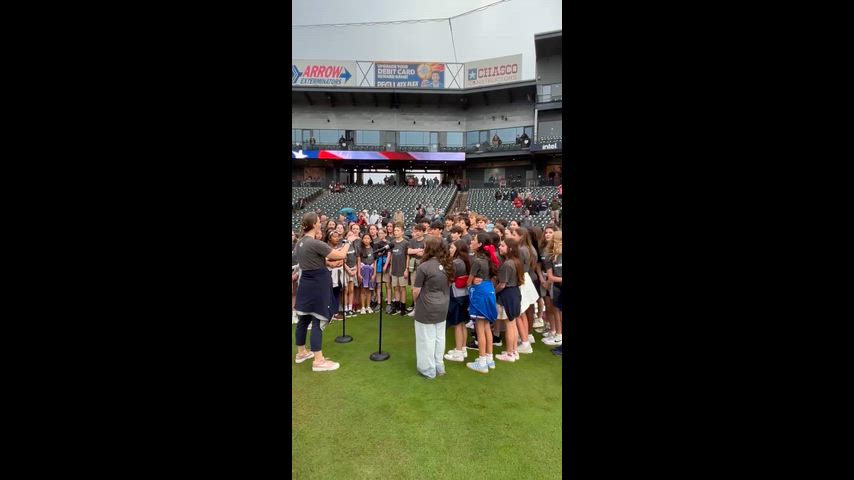 Redeemer Impact Choir - National Anthem May 2026