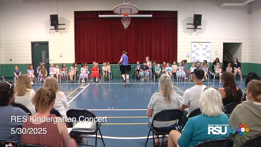 RES Kindergarten Concert 5/30/2025