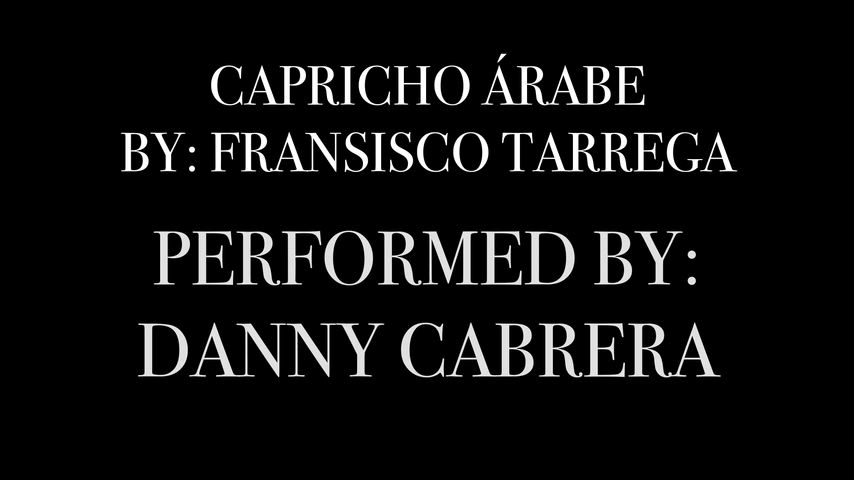 Capricho Arabe December 2025