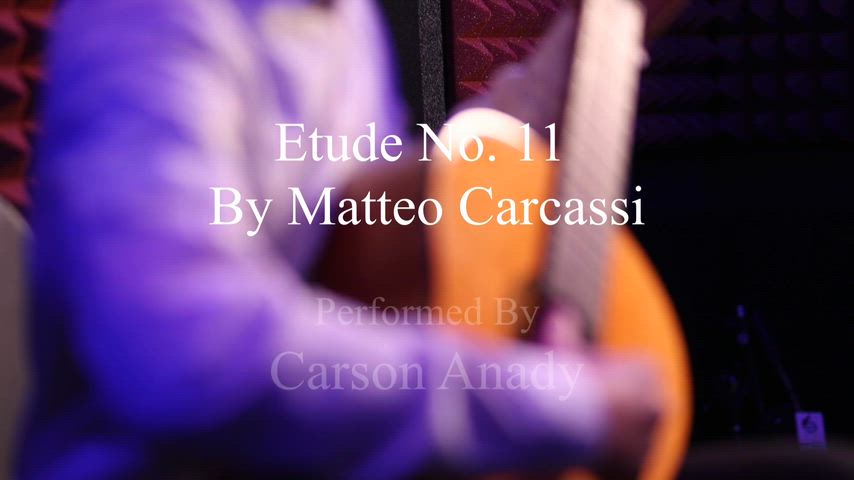 Carson Anady performing 