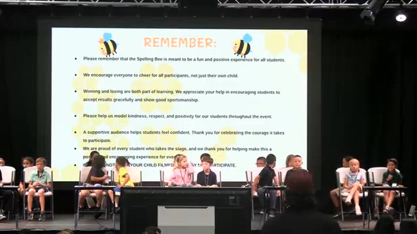 Elementary Spelling & Math Bee March 23 2026