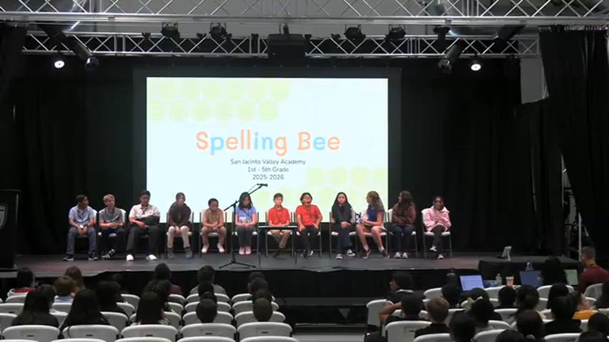 Elementary Spelling Bee 3_26_2026 Day 4 Part 2