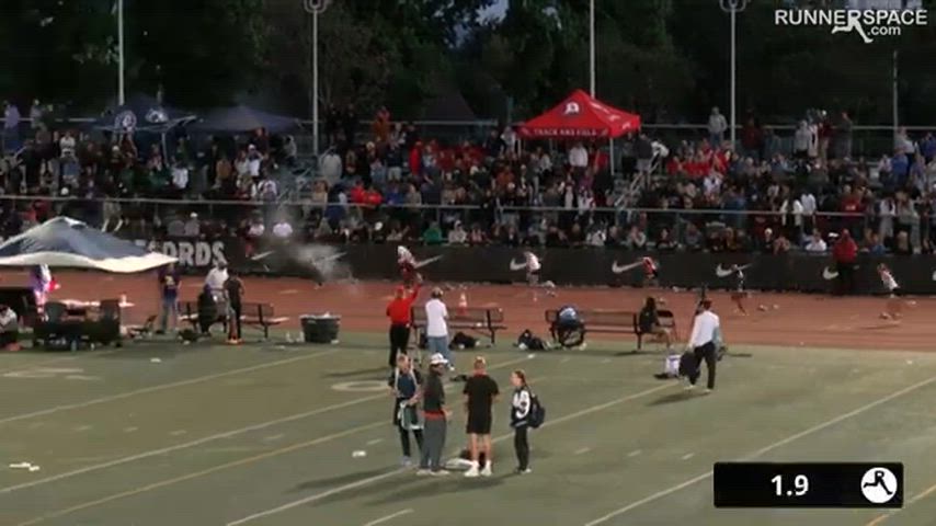 Kaahliyah Lacy  represented SJVA delivered a world-class performance in the 300-meter hurdles.