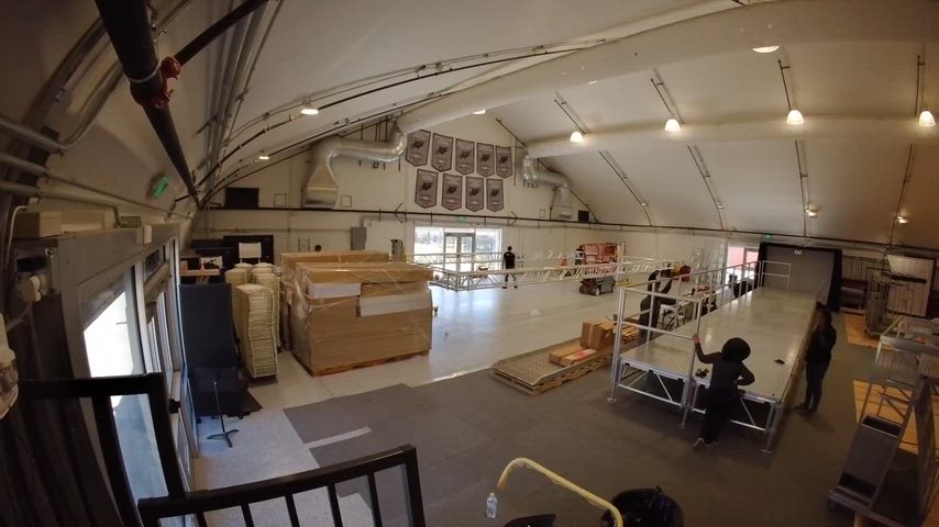 SJVA's Brand New Multipurpose Performance Stage Time-lapse