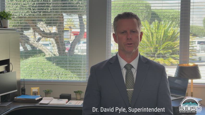 A brief explanation by Superintendent Dr. Pyle about our LCAP and an invitation to attend a virtual Town Hall meeting on April 2, 2026.