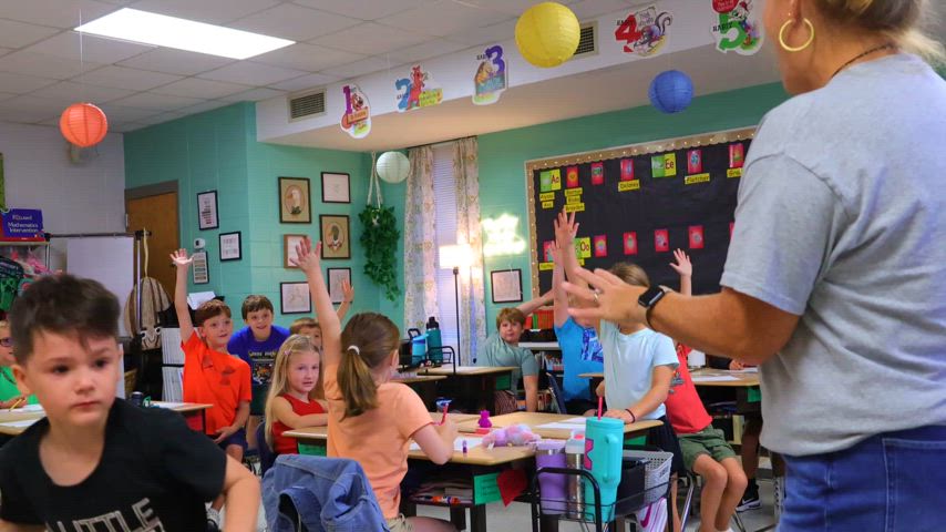 This video shows students enjoying the educational process at PGS. They are engaged, learning, but also having fun. 