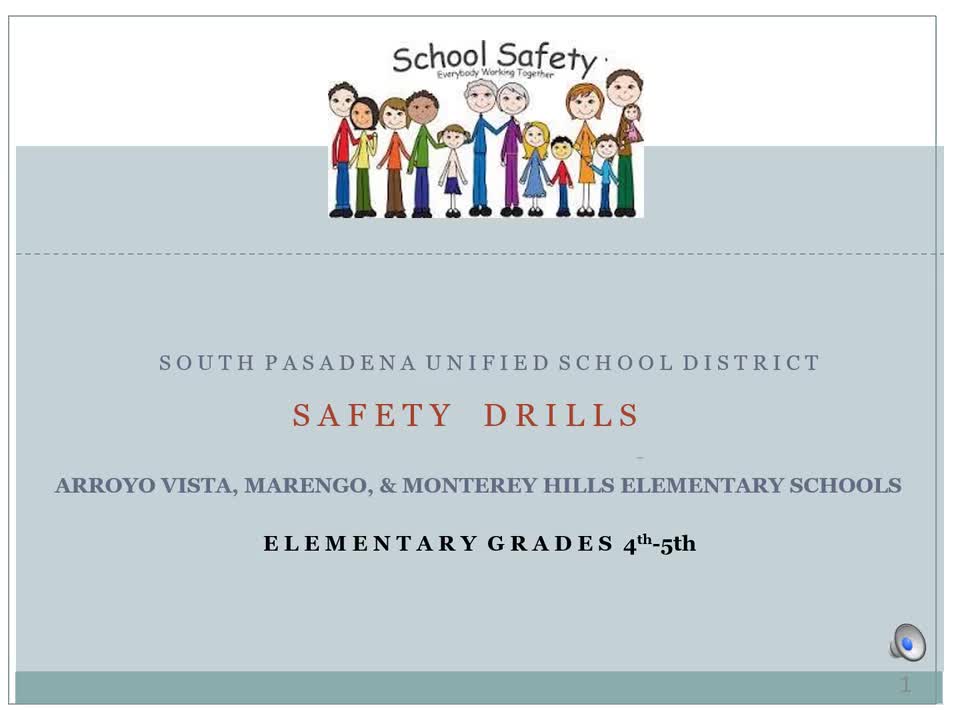 Safety Drill 4TH 5TH Marengo Elementary School