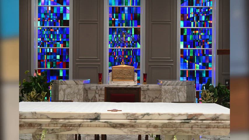 Welcome with new crucifix