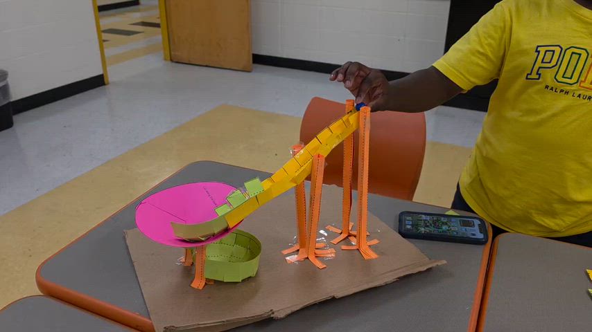Paper Rollercoaster 1