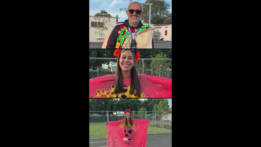 Sunny Brae EL/Global Awareness Magnet Halloween Parade & Dia De Los Muertos Ofrendas