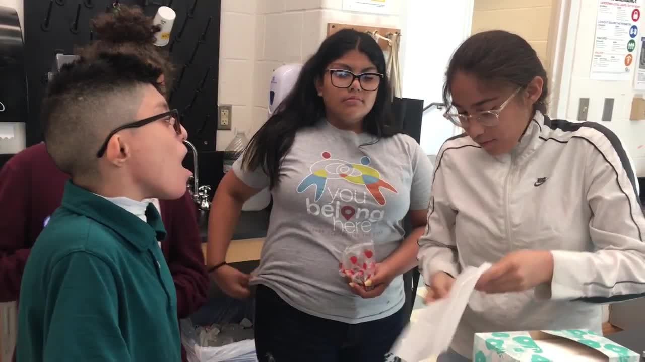 Deaf Science Lab Science experiments! | Texas School for the Deaf