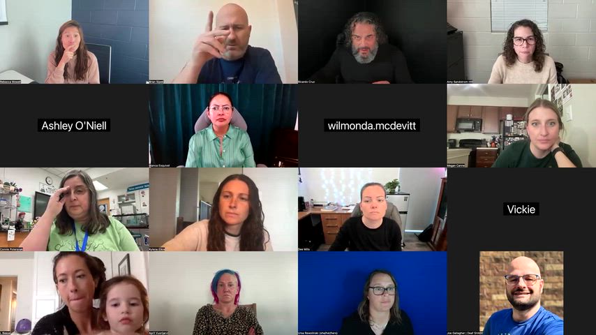 Zoom meeting recording