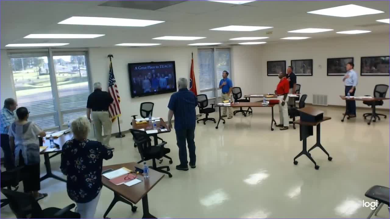 June 2020 Tipton County Board meeting Tipton County