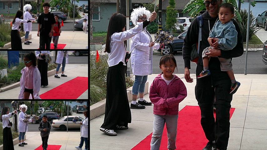 Celebrating 100 days of school at Toland Way with STEAM Activities